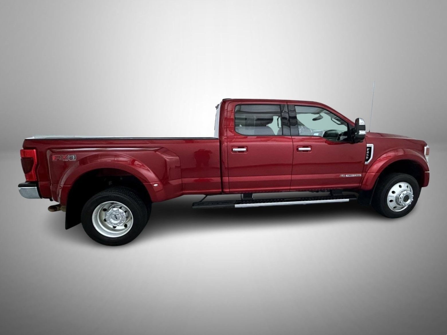 Used 2021 Rapid Red Metallic Tinted Clearcoat Ford Lariat image 4
