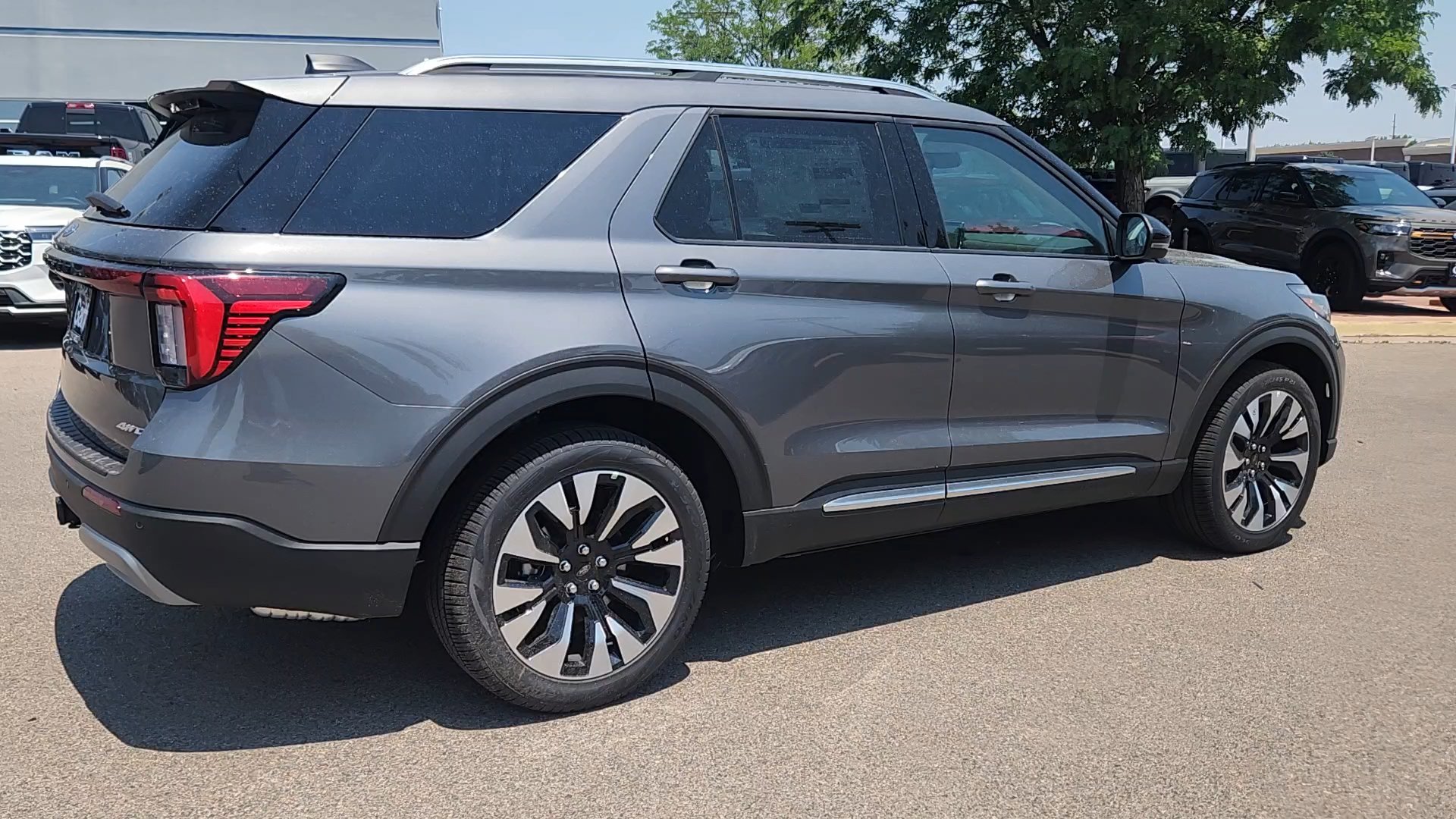 New 2026 Carbonized Gray Metallic Ford Platinum image 10