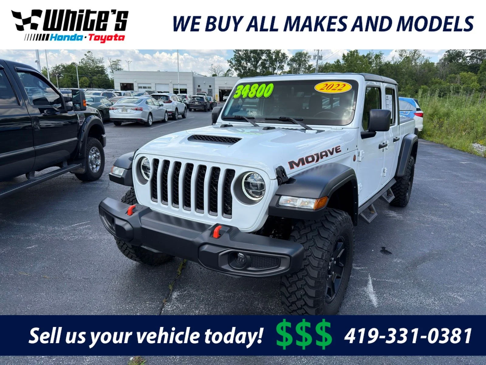Used 2022 White Jeep Mojave image 1