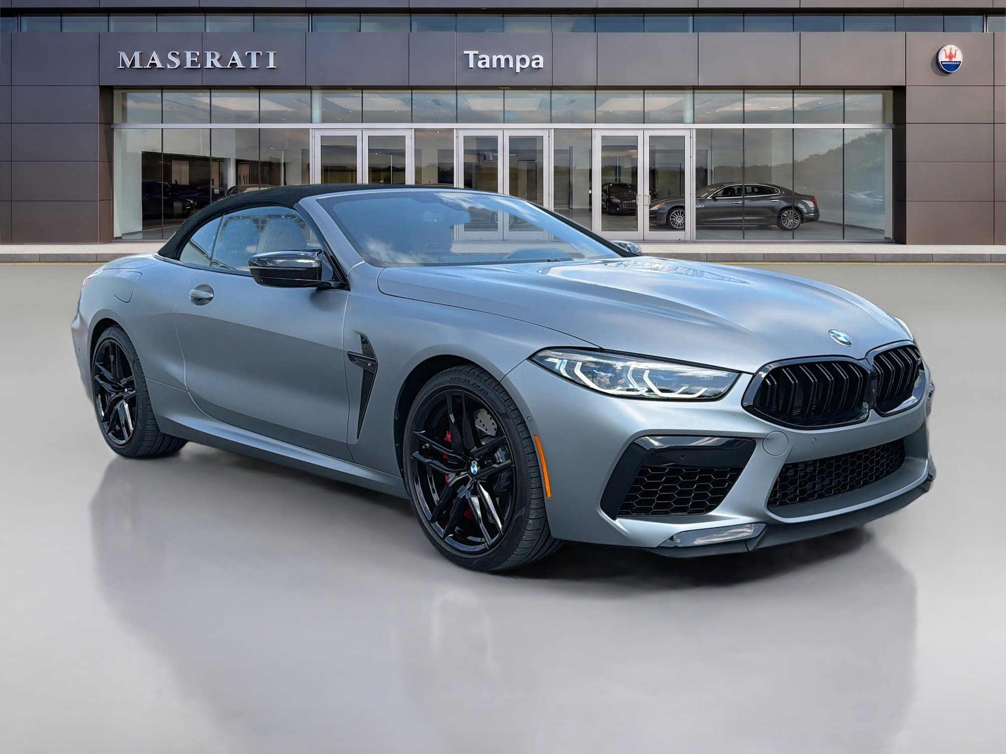 Used 2025 Frozen Pure Grey Metallic BMW Competition image 1