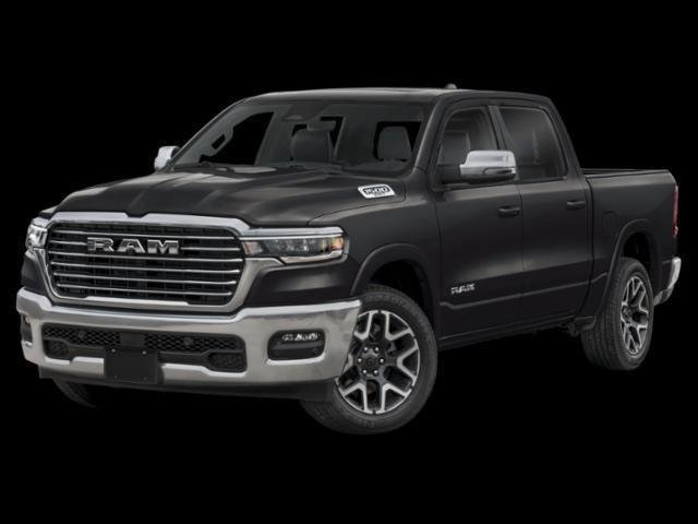 New 2026 Diamond Black Crystal Pearl-Coat Exterior Paint RAM Laramie image 1