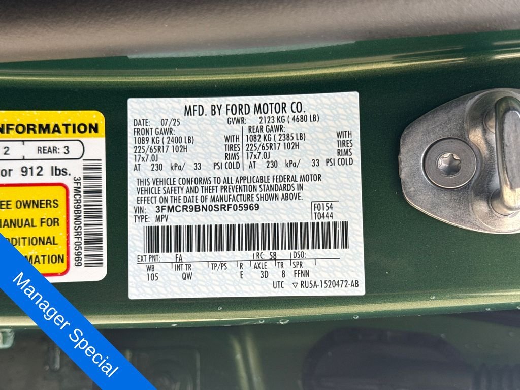 Used 2025 Green Ford Big Bend image 31