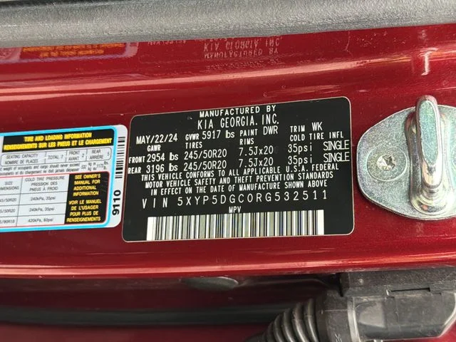 Used 2024 Red Kia SX-Prestige X-Line image 30