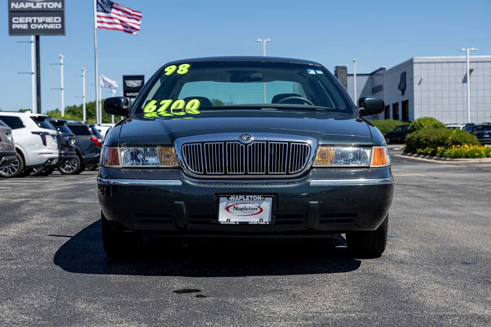 Used 1998 Mercury Grand Marquis GS with VIN 2MEFM74W1WX656321 for sale in Rockford, IL