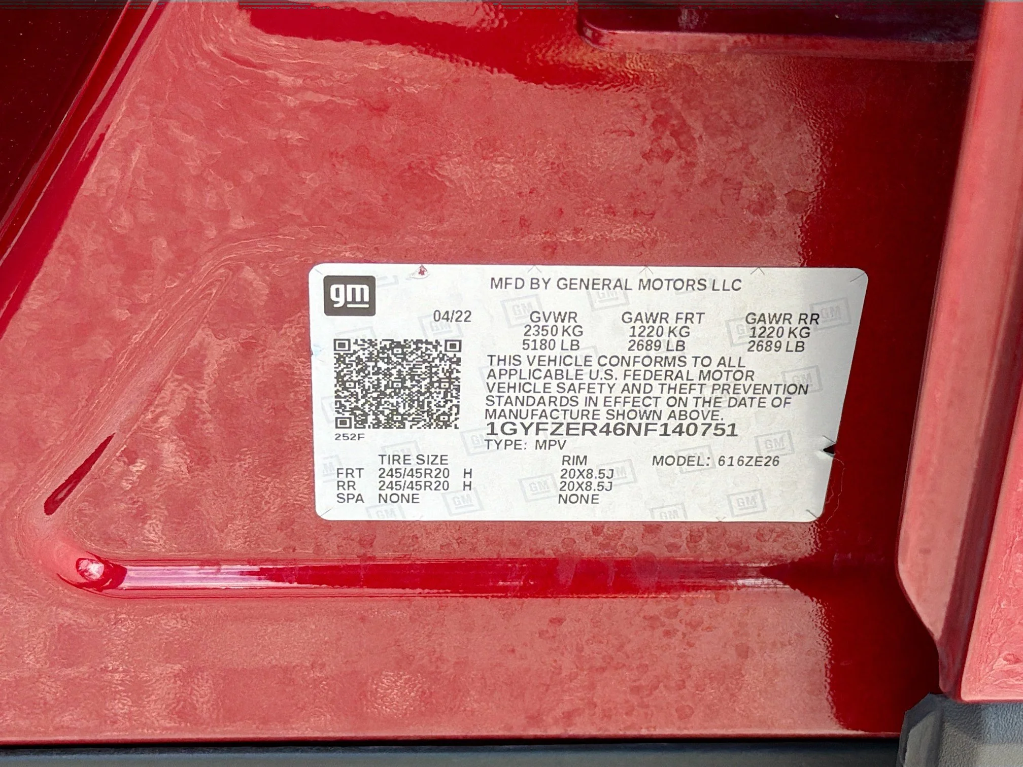 Used 2022 Infrared Tintcoat Cadillac FWD Sport image 43