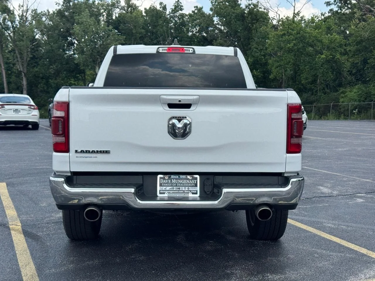 Used 2024 Bright White Clear Coat Ram Laramie image 6