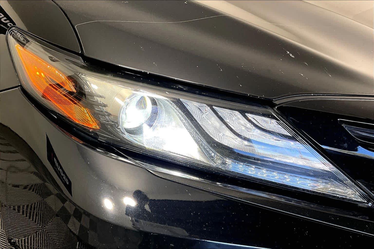 Used 2022 Midnight Black Metallic Toyota XSE image 24
