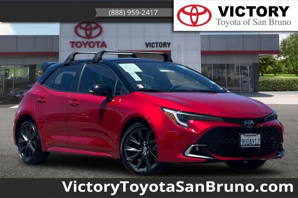 Certified Used 2025 Red Toyota XSE image 1
