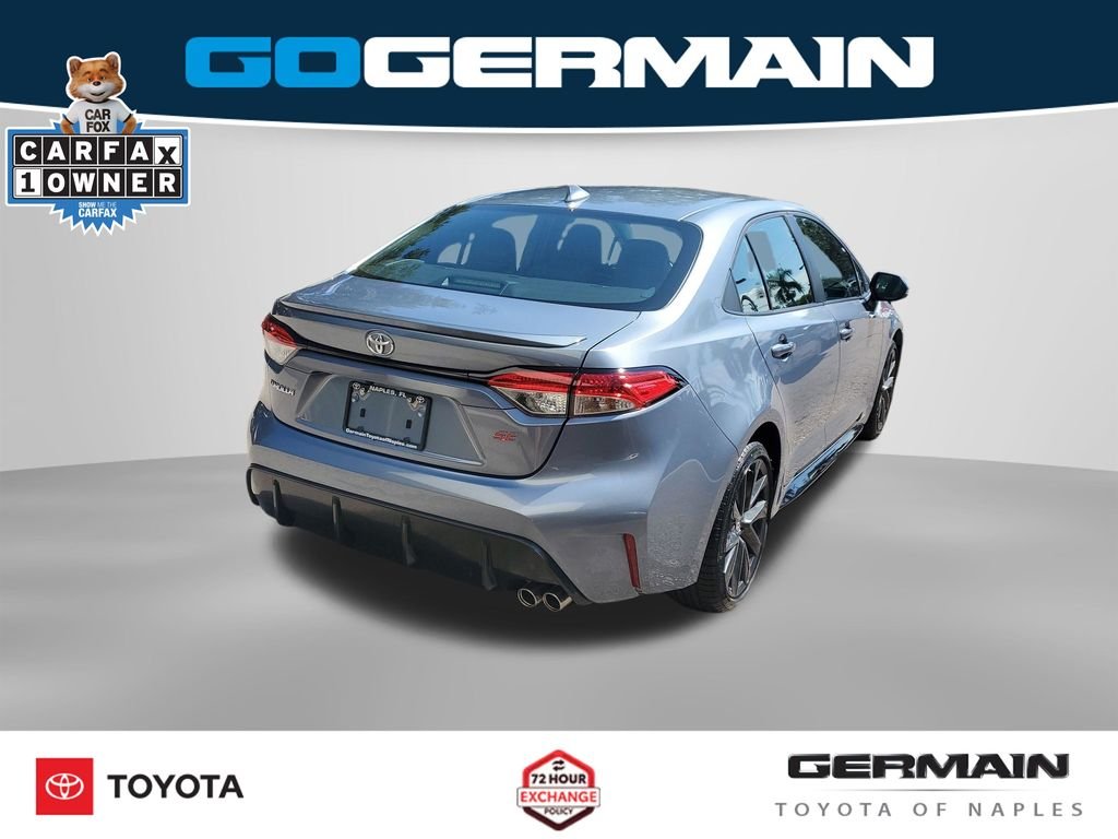 Used 2024 Silver Toyota SE image 9