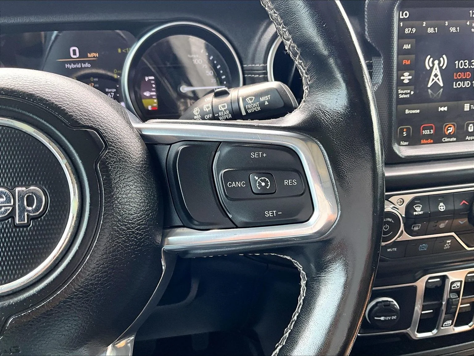 Used 2022 Gray Jeep Unlimited Sahara 4xe image 20