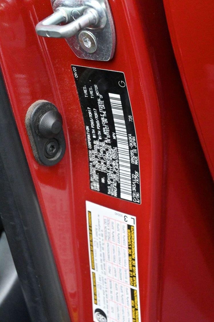 Used 2023 Barcelona Red Metallic Toyota 40th Anniversary Special Edition image 43