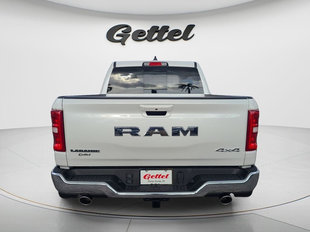 New 2026 Ivory White Tri-Coat Pearl-Coat Exterior Paint RAM Laramie image 6