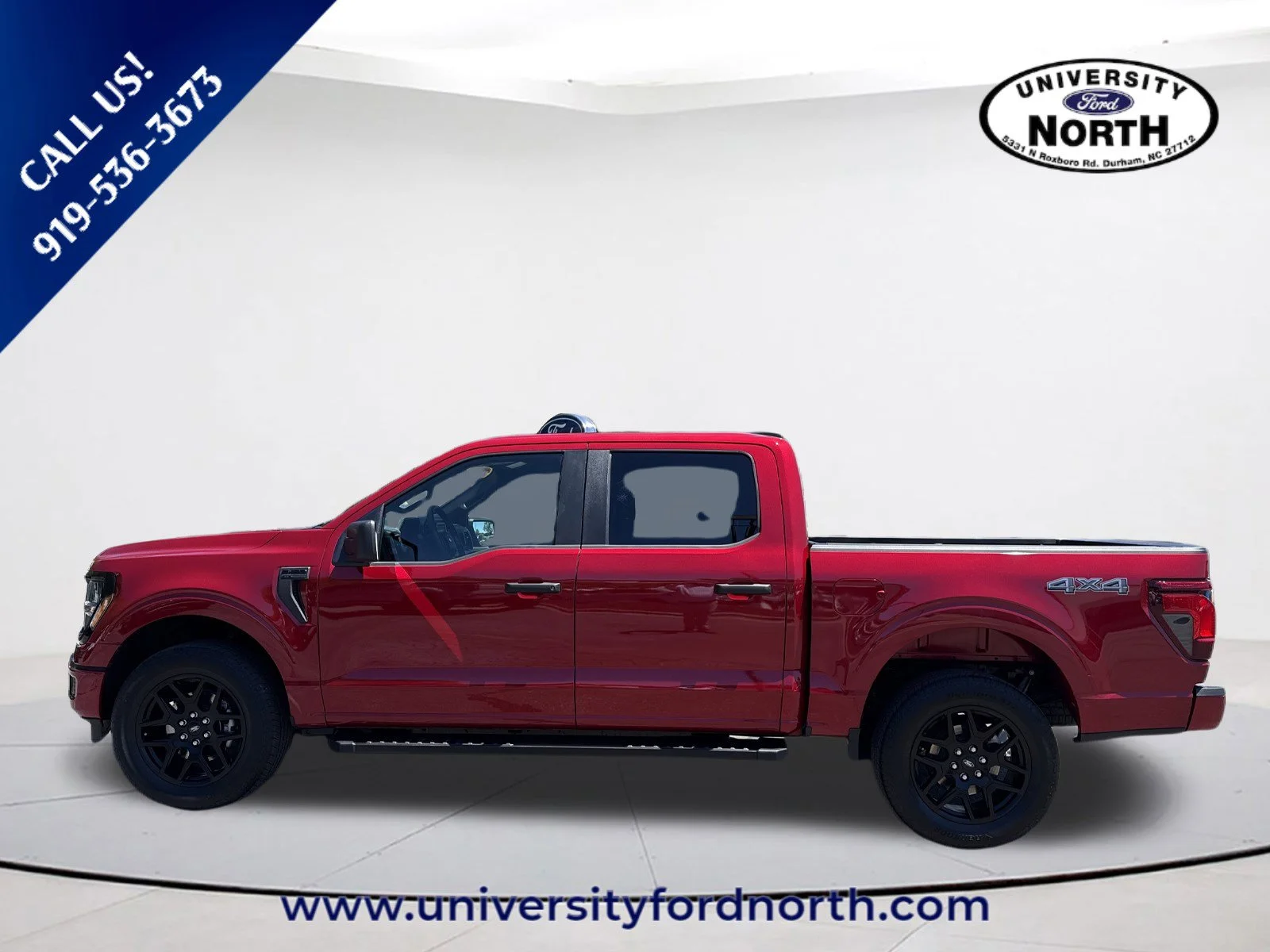Used 2025 Rapid Red Metallic Tinted Clearcoat Ford STX image 4