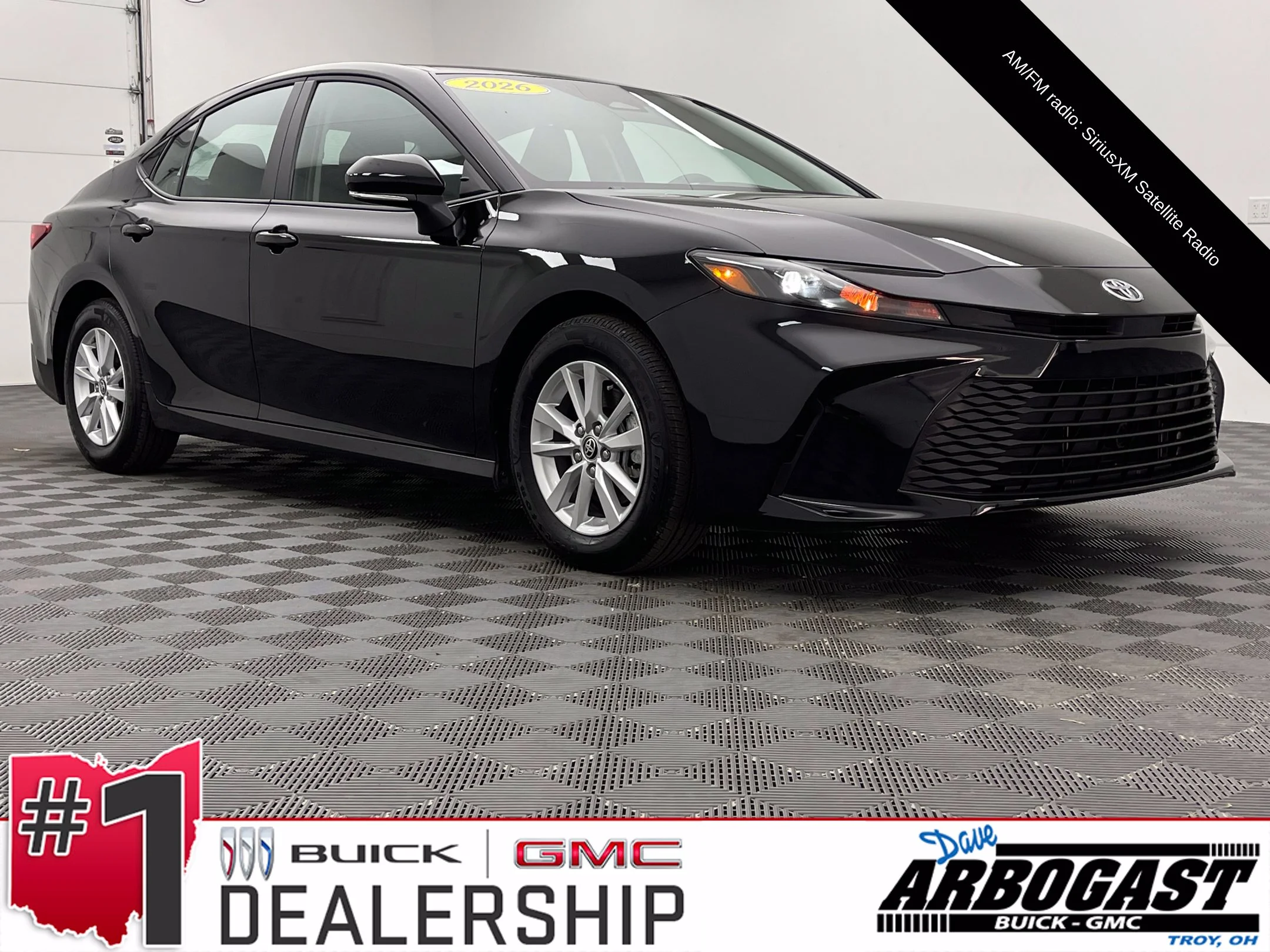 Used 2026 Midnight Black Metallic Toyota LE image 1