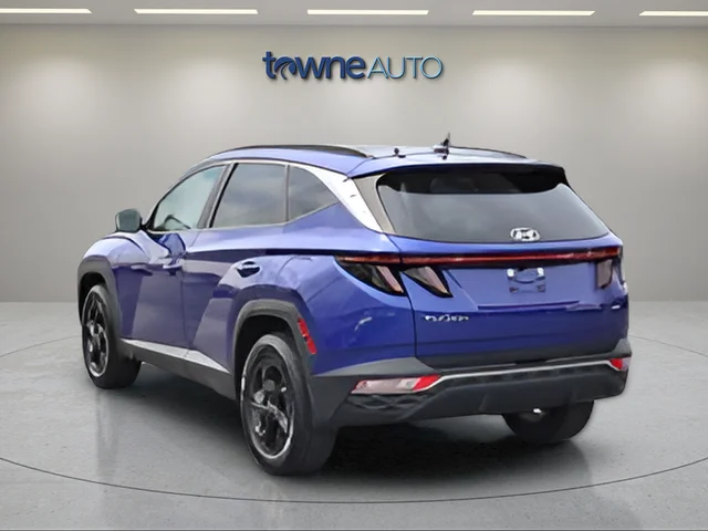 Certified Used 2022 Blue Hyundai SEL image 3