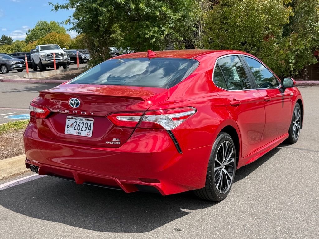 Used 2020 Red Toyota SE image 6
