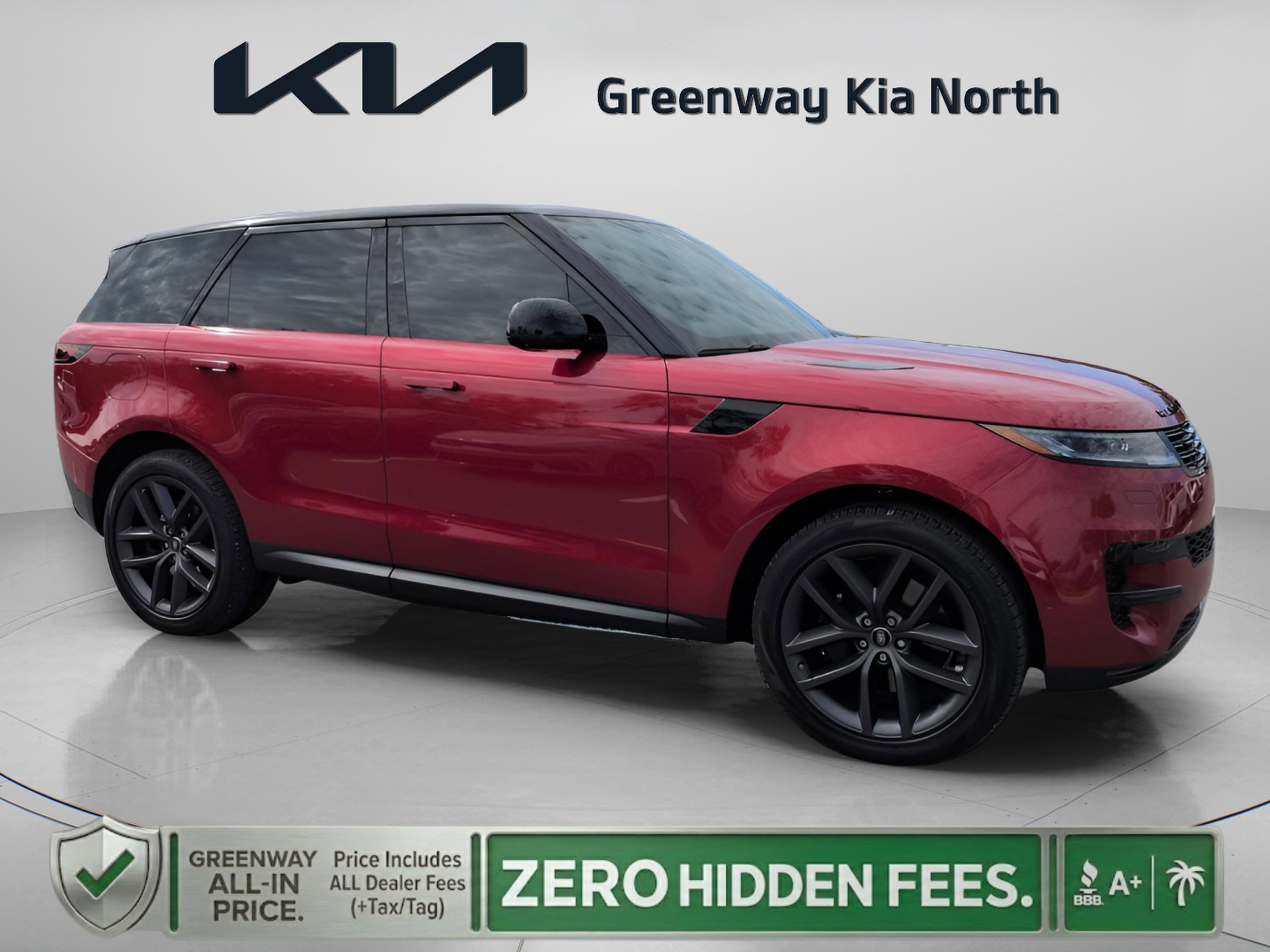 Used 2025 Red Metallic Land Rover SE image 2