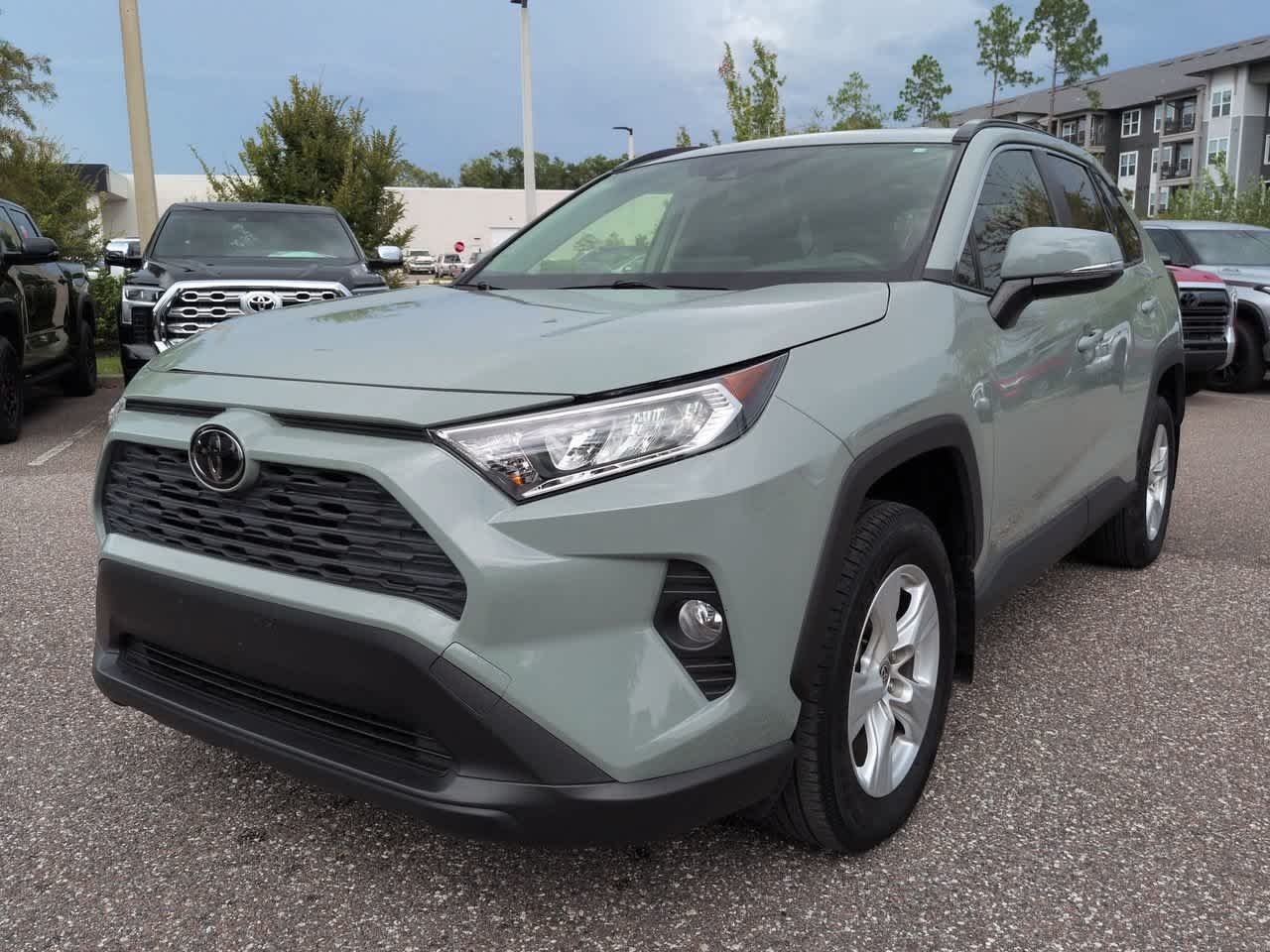 Certified Used 2020 Lunar Rock Toyota XLE image 2