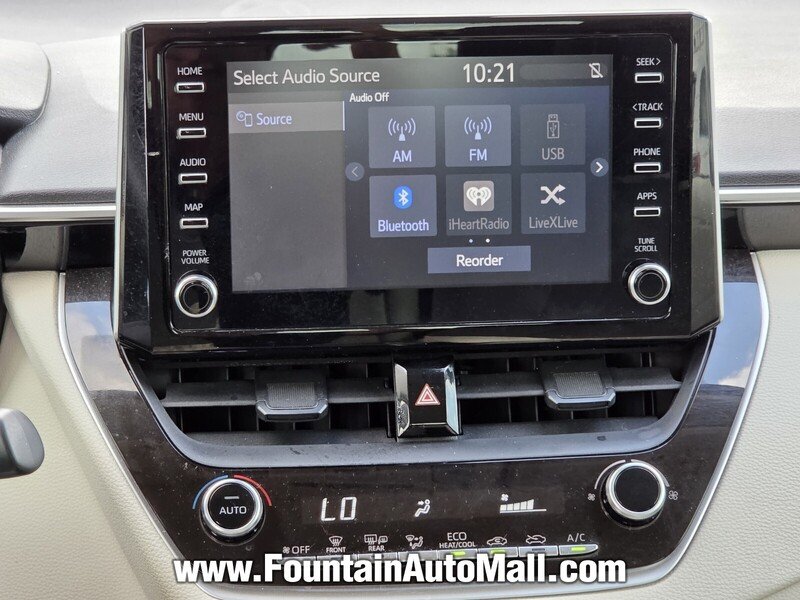 Used 2020 Blizzard Pearl TOYOTA LE CVT image 11