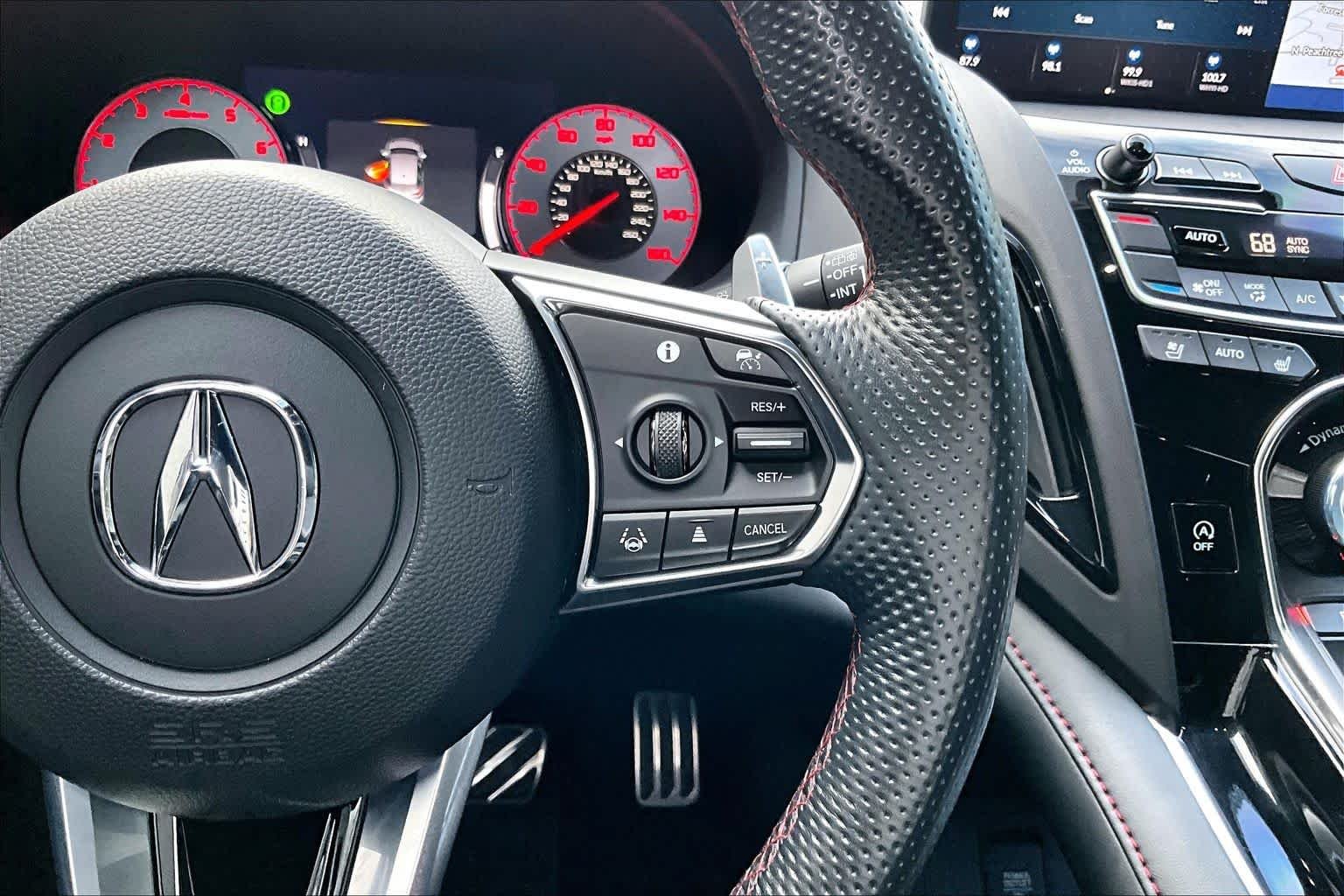 Used 2023 Platinum White Pearl Acura w/A-Spec Package image 25