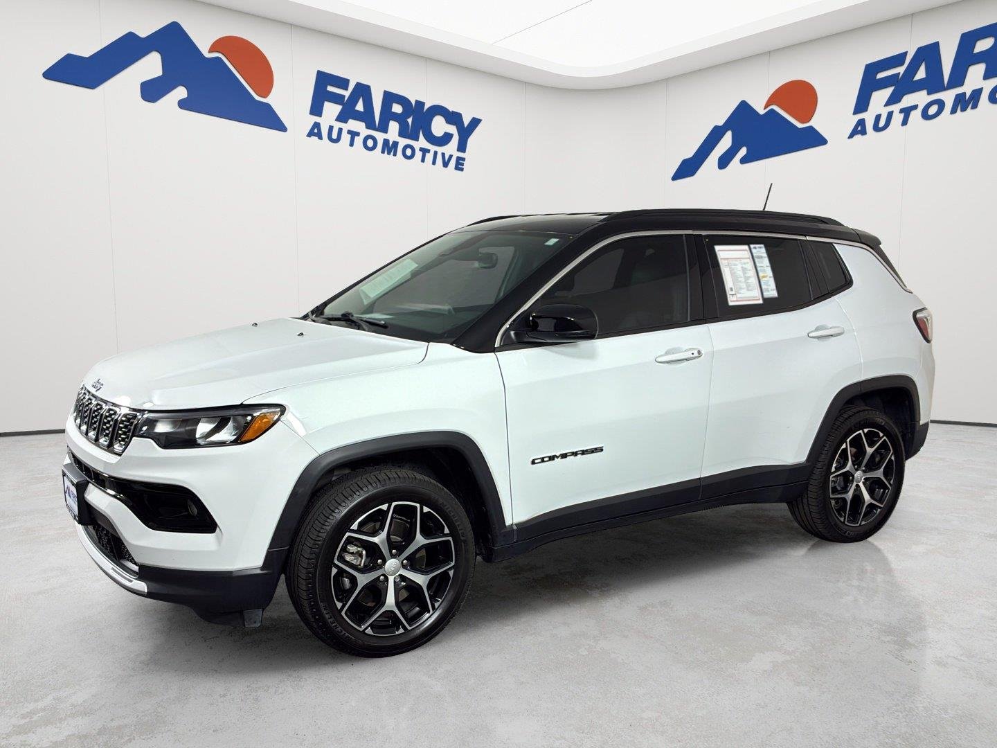 Used 2024 Bright White Clearcoat Jeep Limited image 26