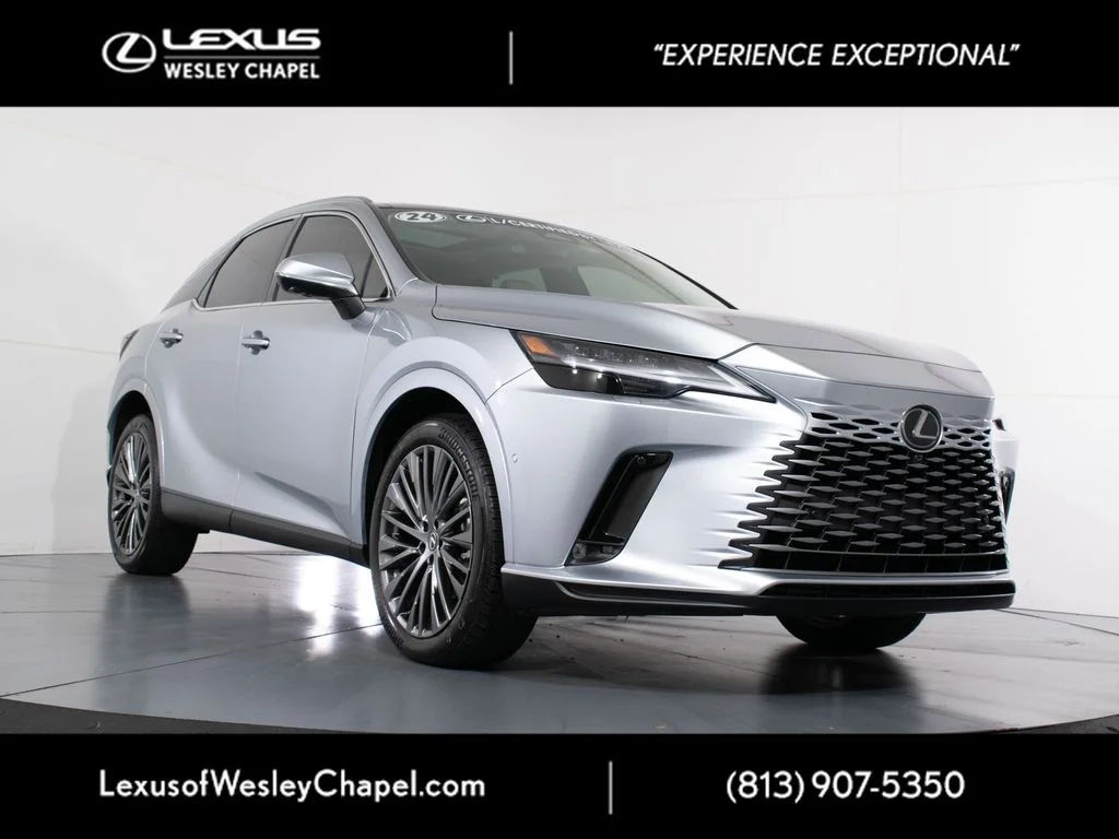Used 2024 Silver Lexus 350 Luxury image 1