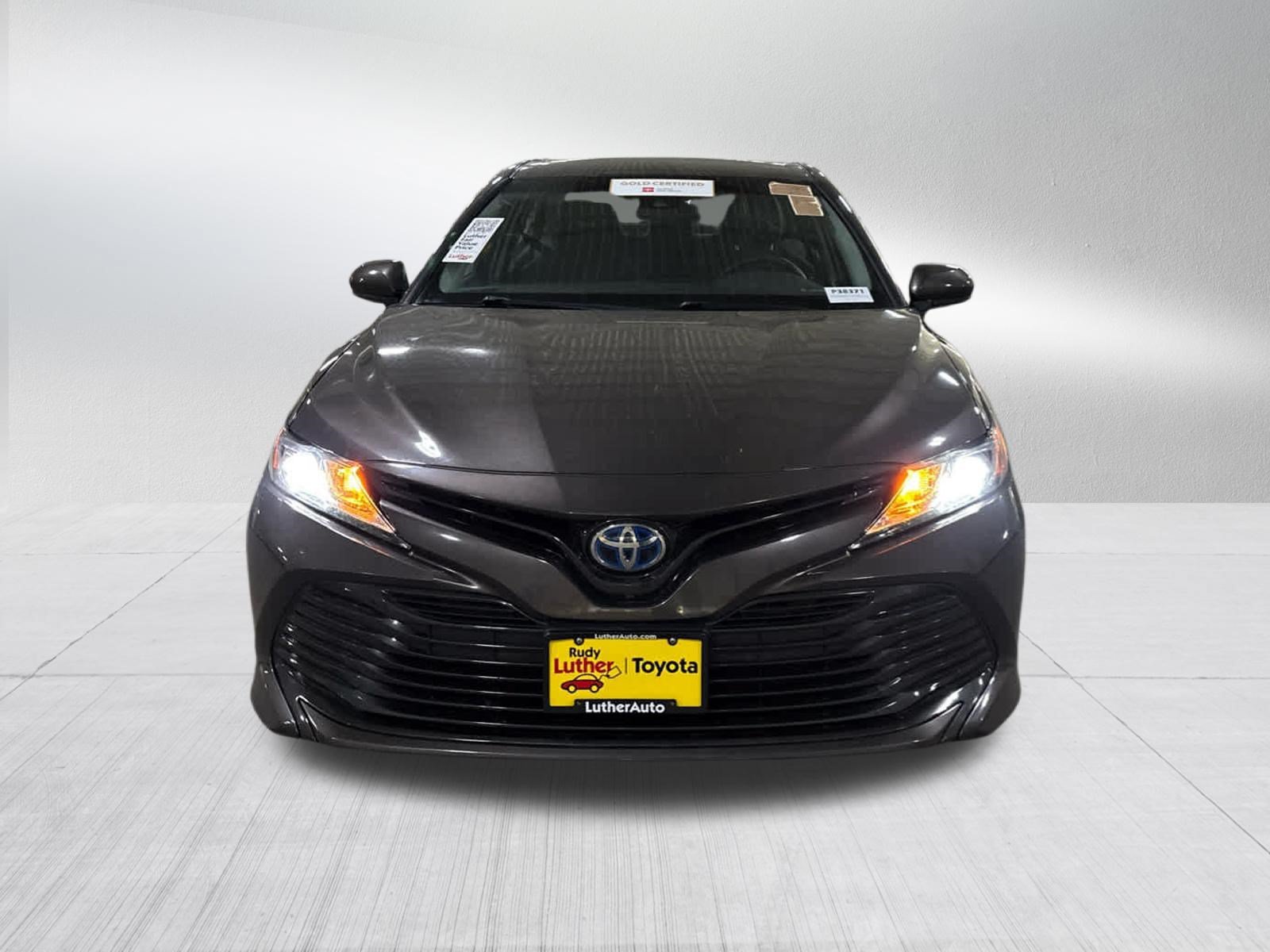 Used 2018 Brown Stone Toyota Hybrid LE image 2