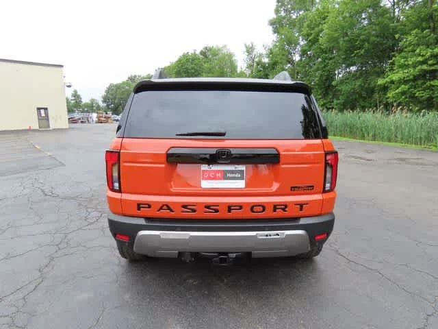 New 2026 Sunset Orange Honda TrailSport Elite image 5