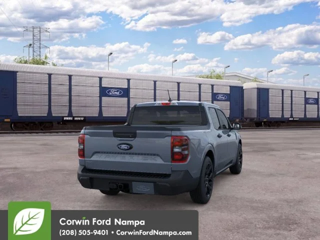 New 2026 Azure Gray Metallic Tri-Coat Ford XLT image 8