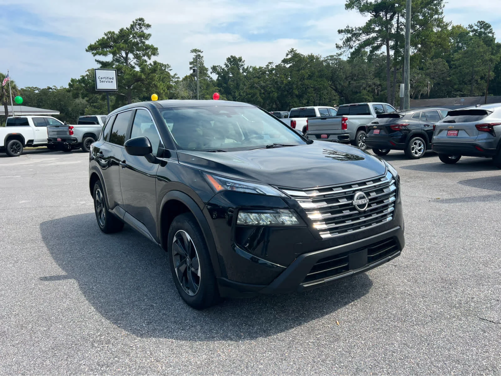 Used 2025 Black Nissan SV image 2