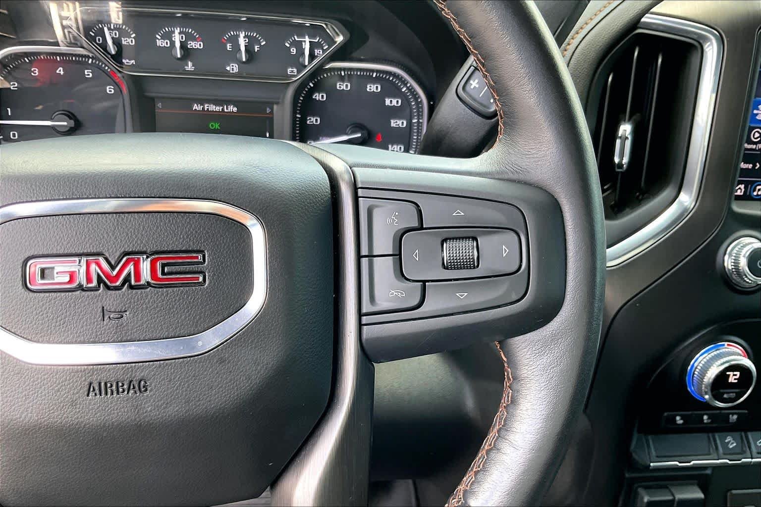 Used 2021 ONYX BLACK GMC AT4 image 24