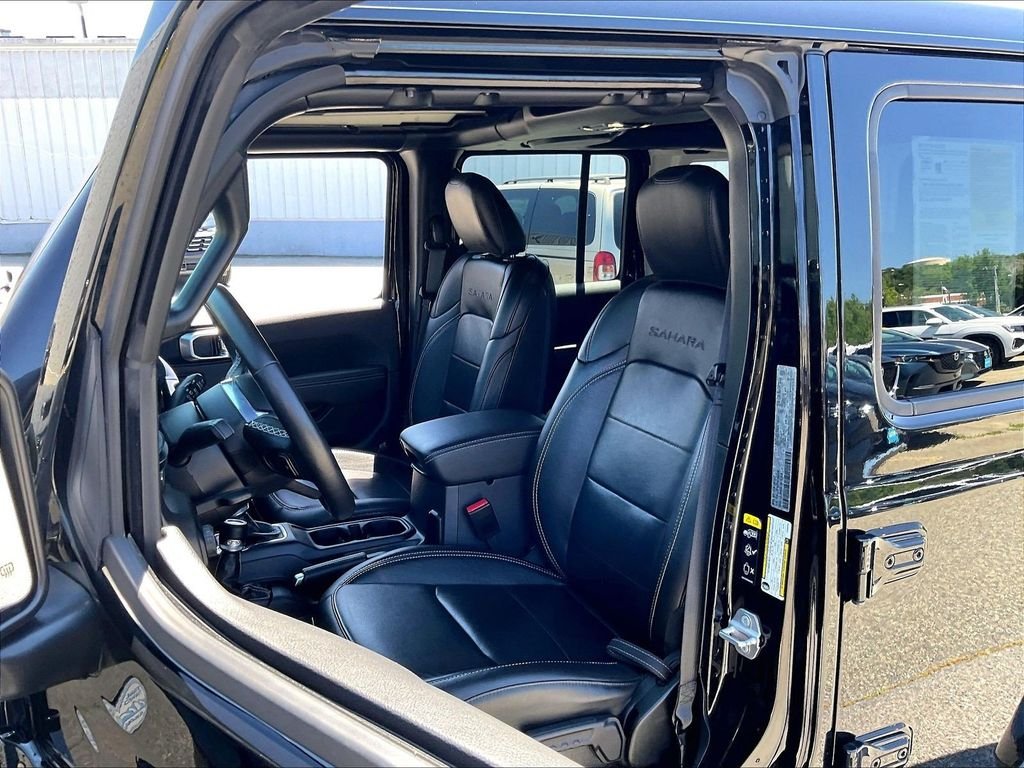 Used 2023 Black Jeep Sahara 4xe image 10