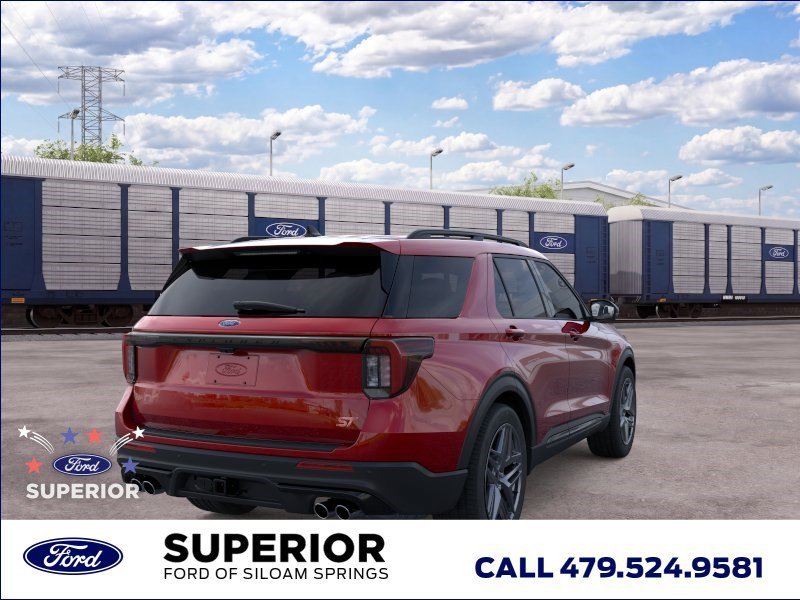 New 2026 Rapid Red Metallic Tinted Clearcoat Ford ST image 8