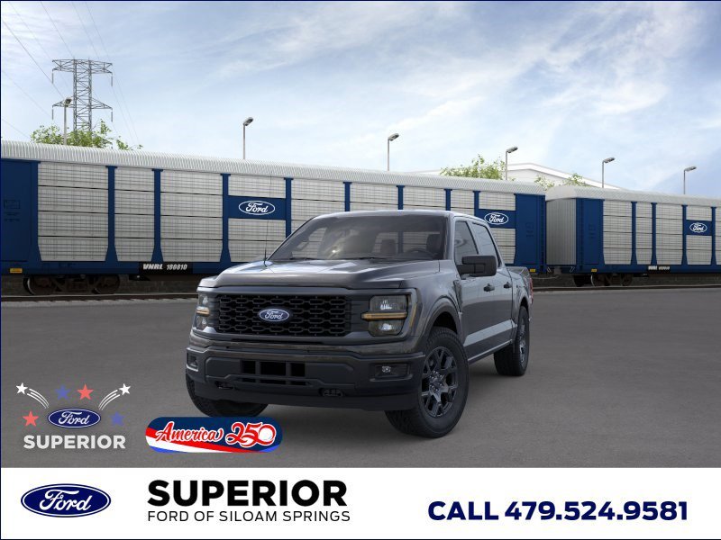 New 2026 Agate Black Metallic Ford STX Dark Trail 4WD image 2