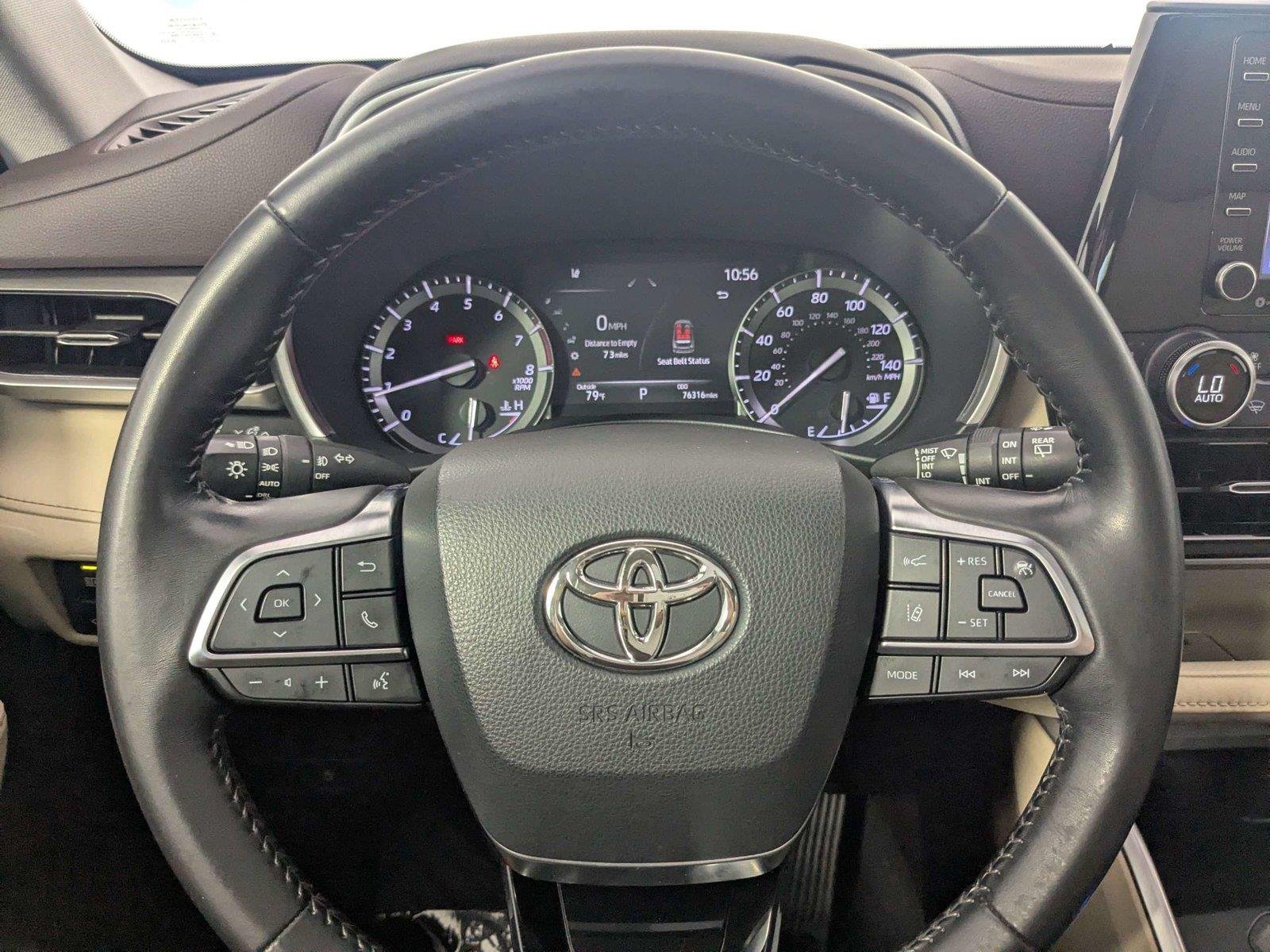 Used 2021 Celestial Silver Metallic TOYOTA XLE image 18