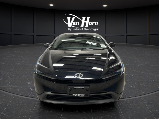 Used 2023 Midnight Black Metallic Toyota LE image 3