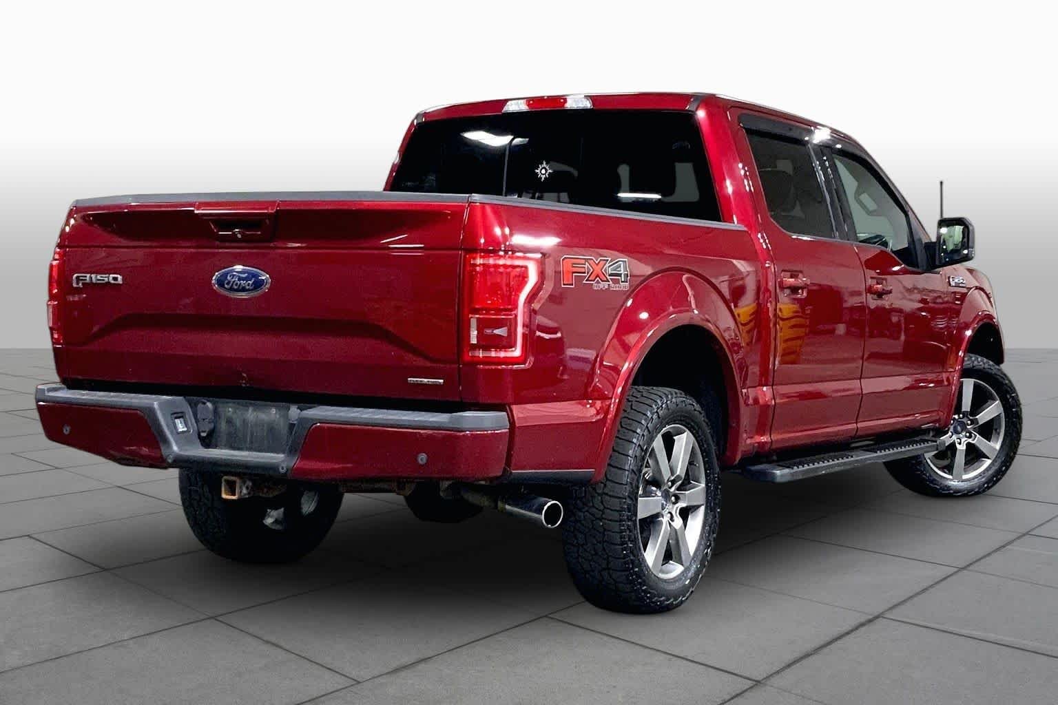 Used 2015 Ruby Red Metallic Tinted Clearcoat Ford Lariat image 13