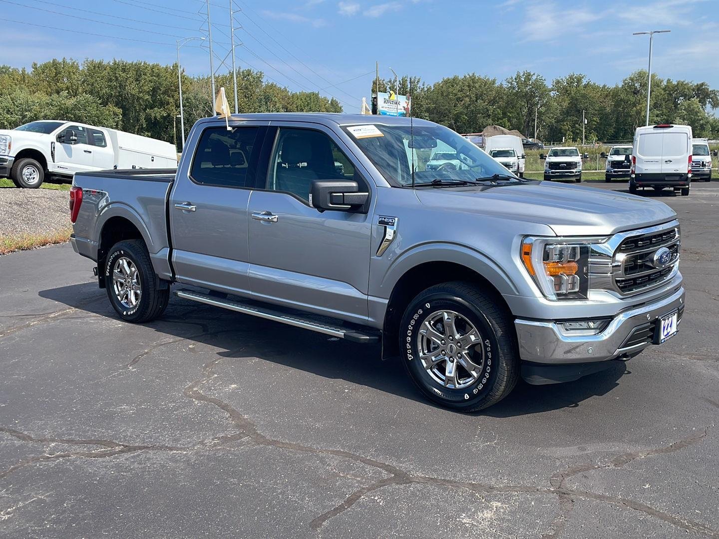 Certified Used 2022 Iconic Silver Ford XLT image 7