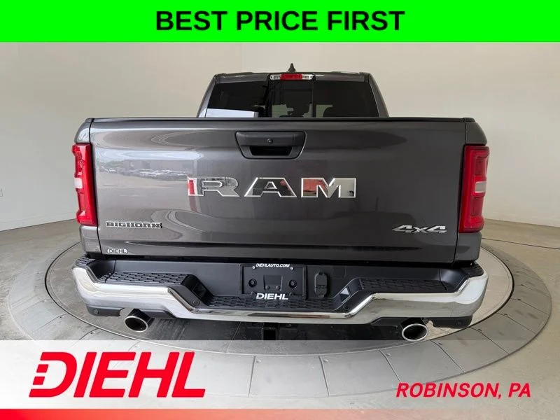 New 2026 Granite Crystal Metallic Clear-Coat Exterior Paint RAM Big Horn/Lone Star image 6