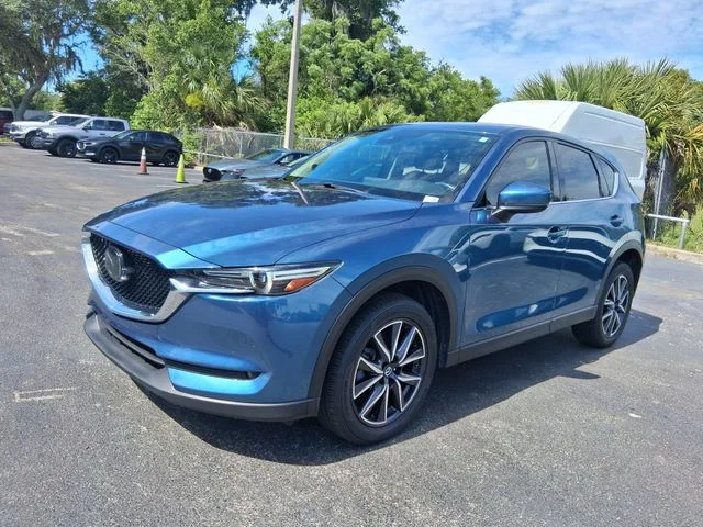 Used 2018 Blue Mazda Grand Touring image 2