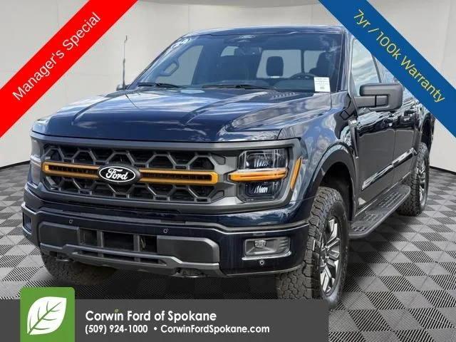 Certified Used 2025 Antimatter Blue Metallic Ford Tremor image 1