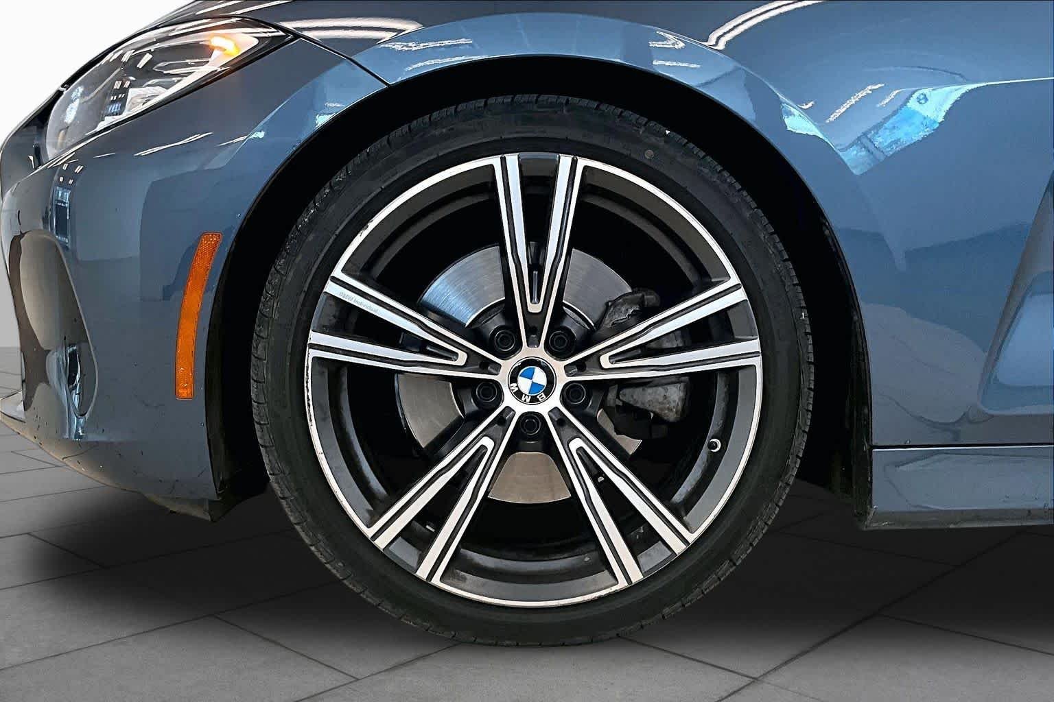 Used 2024 Arctic Race Blue Metallic BMW 430i image 9