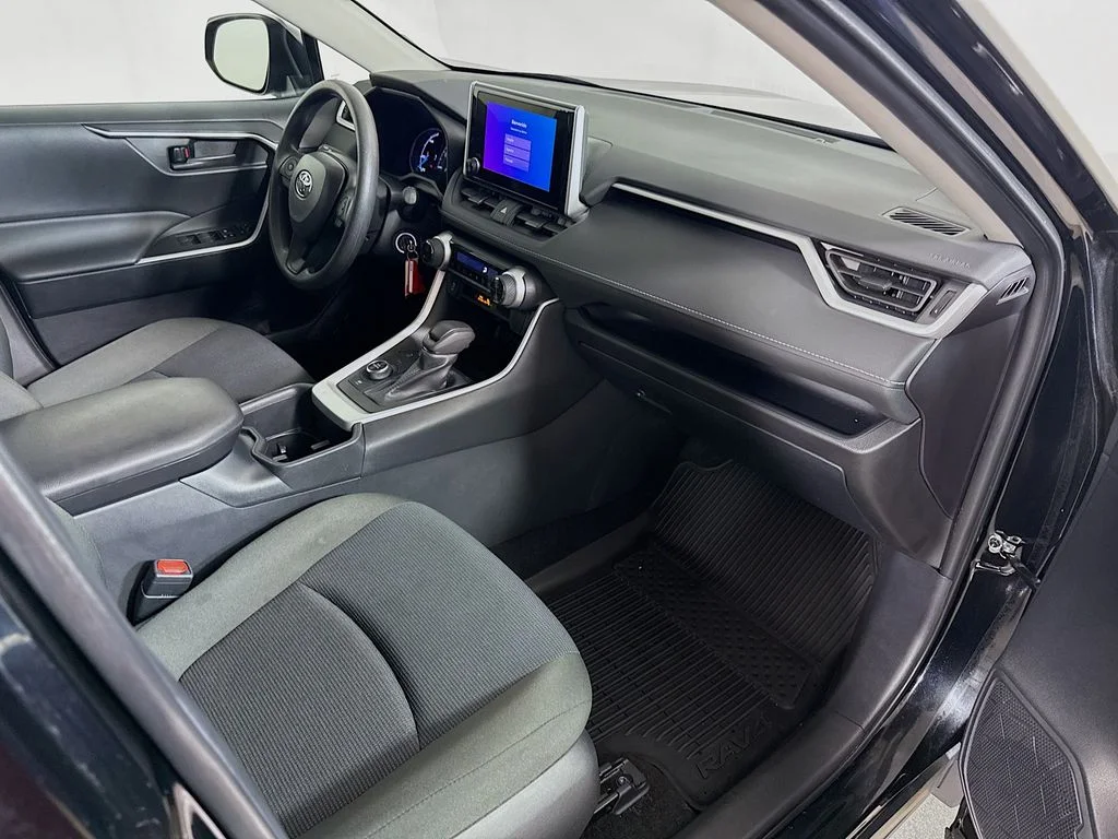 Certified Used 2025 Midnight Black Metallic Toyota Hybrid LE image 25