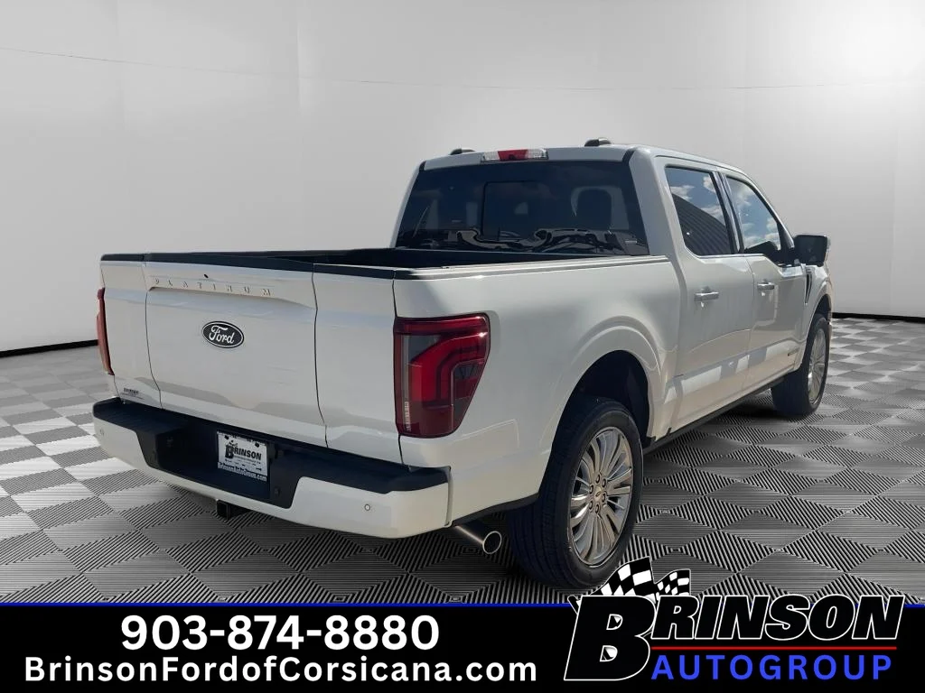 New 2026 Star White Metallic Tri-Coat Ford Platinum® image 5