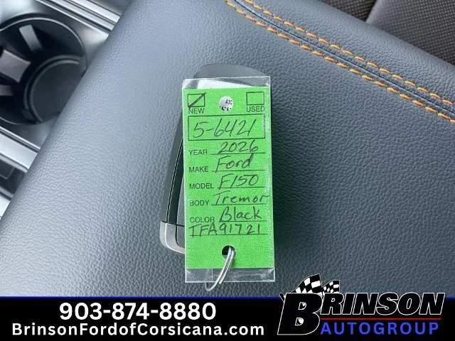 New 2026 Agate Black Metallic Ford Tremor® image 48
