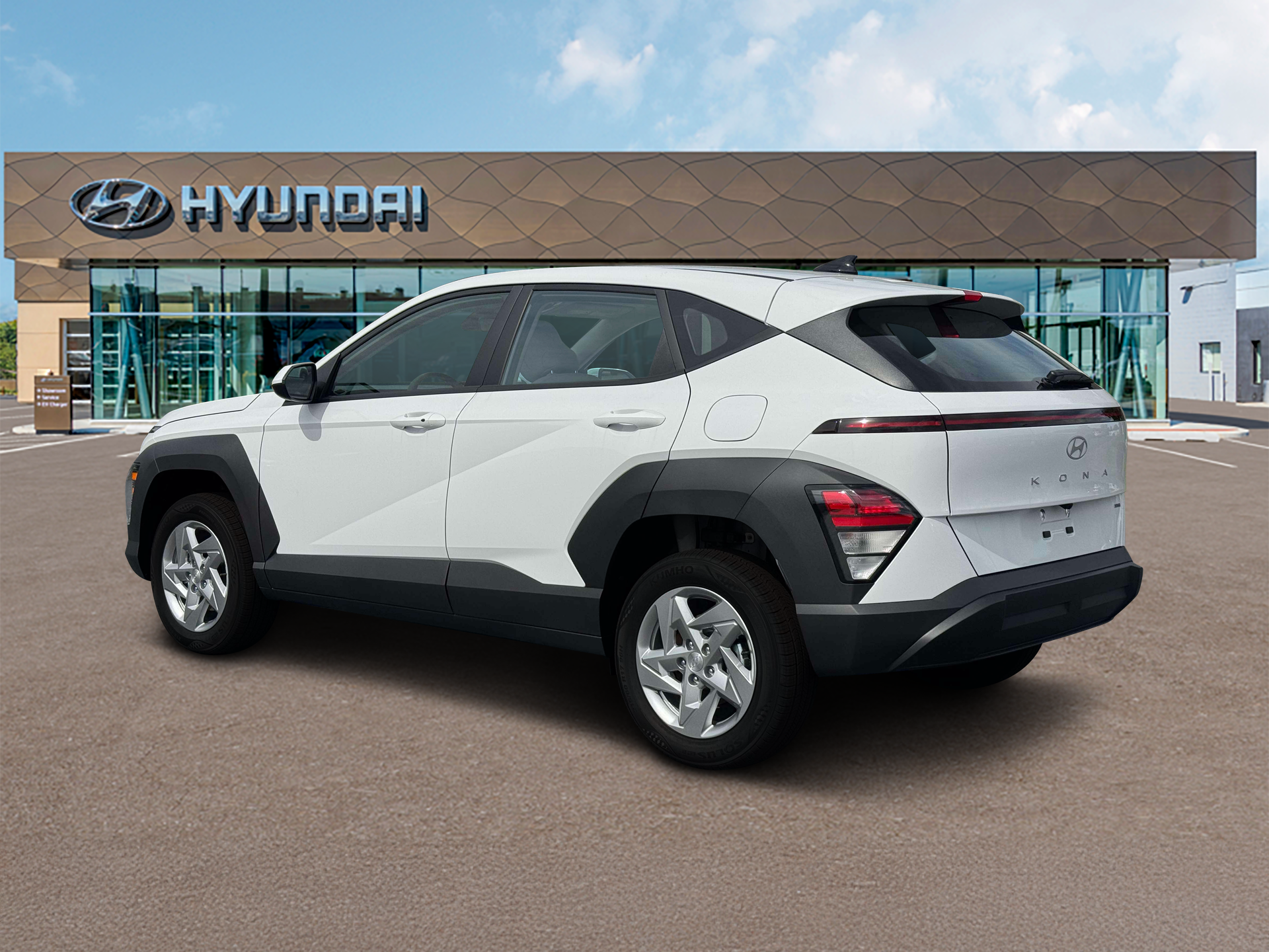 New 2027 White Hyundai SE AWD image 4