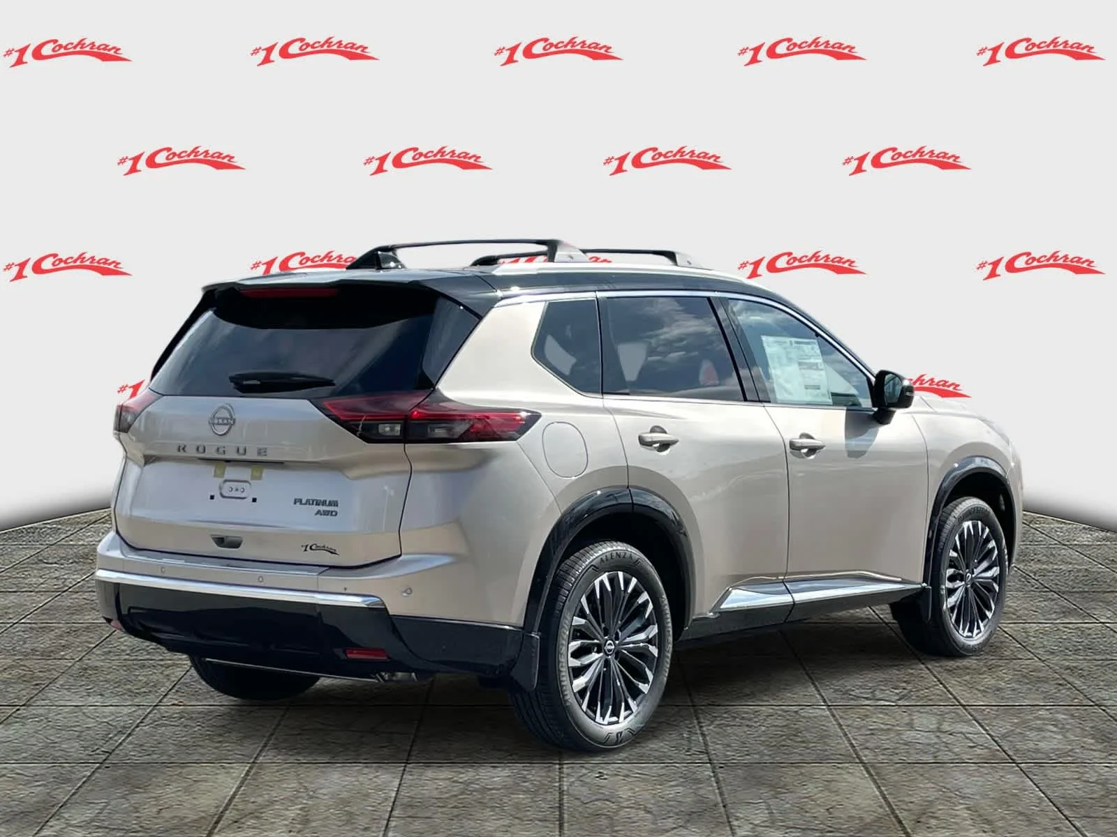 New 2026 Champagne Silver Metallic/Super Black Nissan Platinum image 6