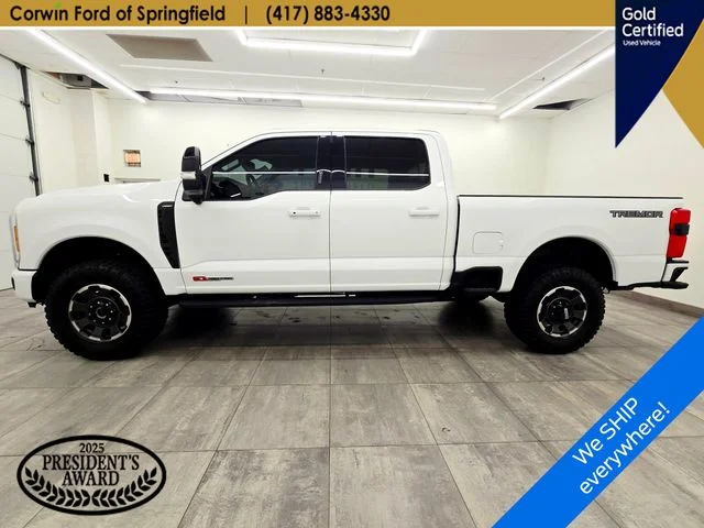 Used 2023 Oxford White Ford Lariat image 2