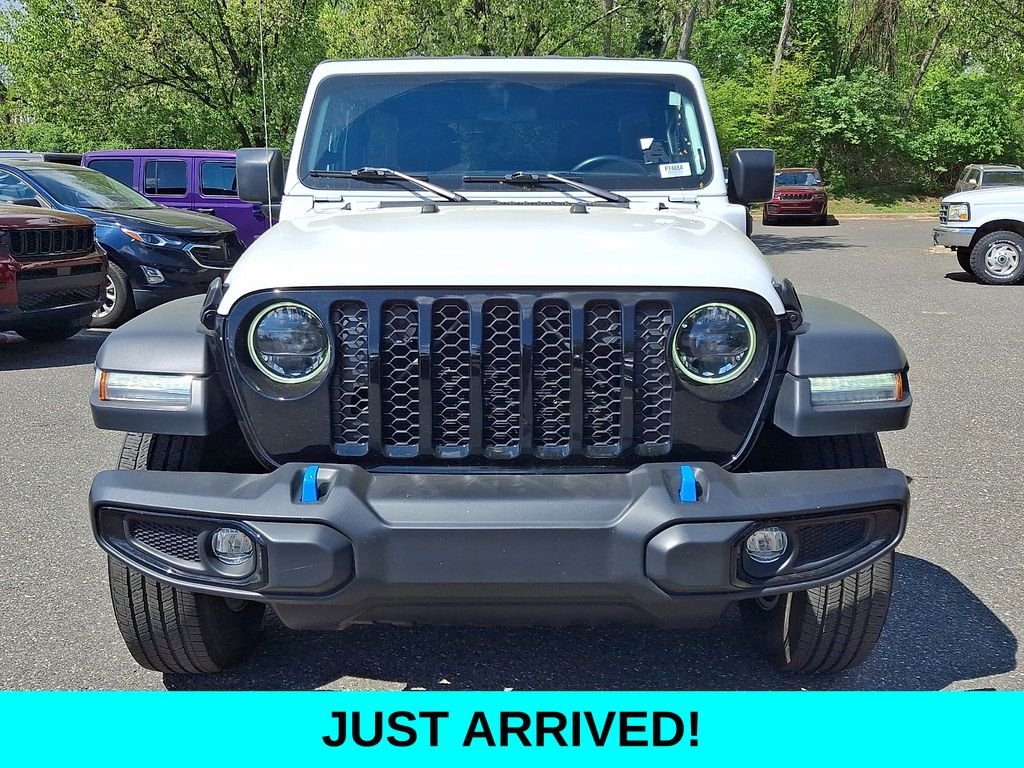 Certified 2023 Jeep Wrangler 4xe Willys 4XE with VIN 1C4JJXN66PW592180 for sale in Glen Mills, PA