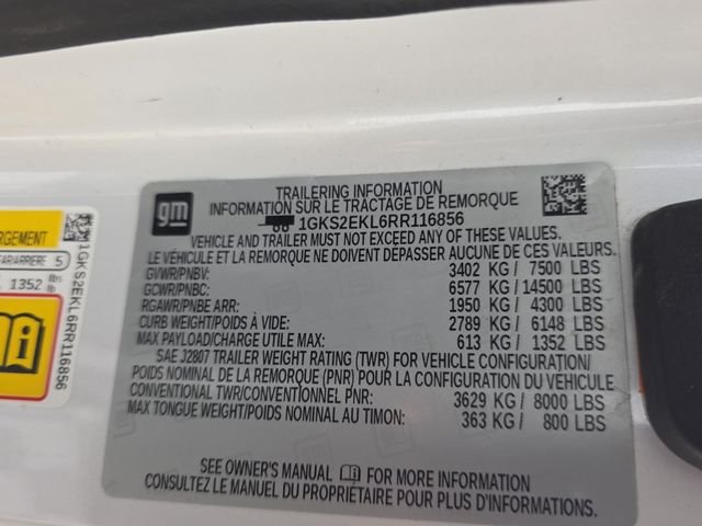 Used 2024 White Frost GMC Denali Ultimate image 10